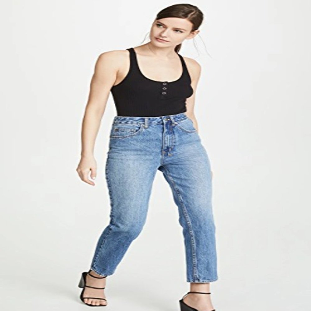 Ksubi Chlo Jeans Wasted Young American High Waist Relaxed Tapered Ankle Size 30 - Picture 15 of 15